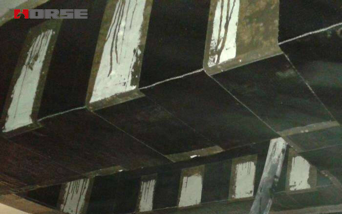 Beam bonded carbon fiber reinforced polymer(CFRP) wrap Beam bonded carbon fiber reinforced polymer(CFRP) wrap