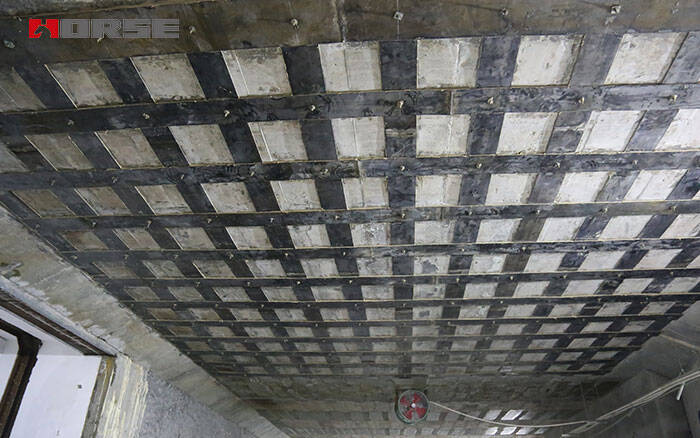 Structural bonded steel plate reinforcement for concrete Structural bonded steel plate reinforcement for concrete