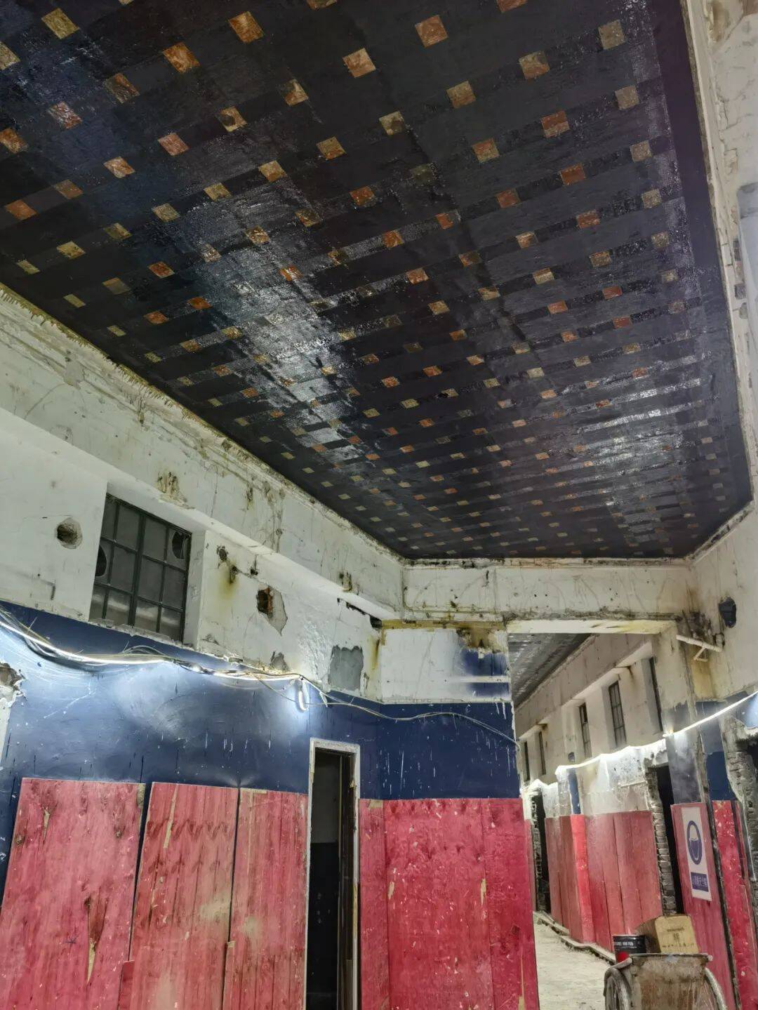 carbon fiber reinforced polymer retrofitting carbon fiber reinforced polymer retrofitting