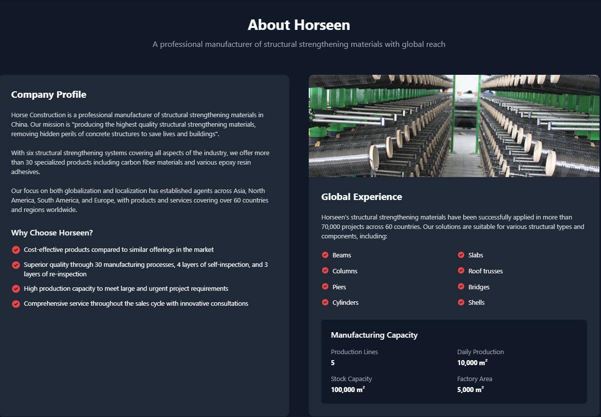 about horse construction