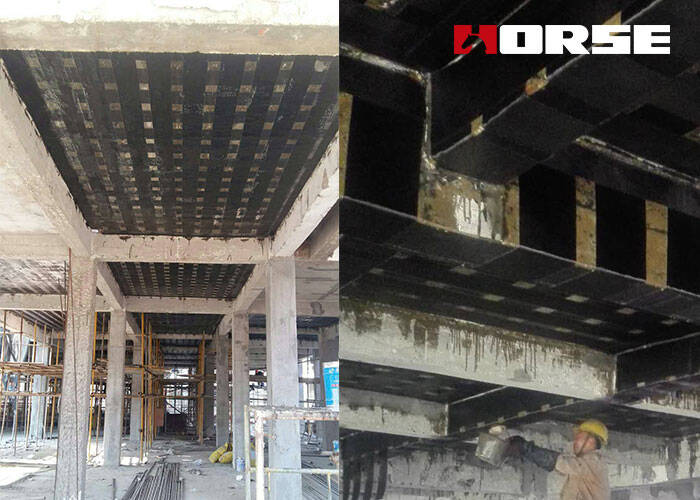 carbon fiber for the reinforcement of old buildings
