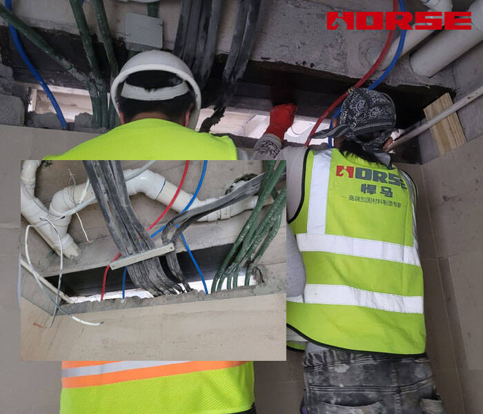 carbon fiber for beam opening