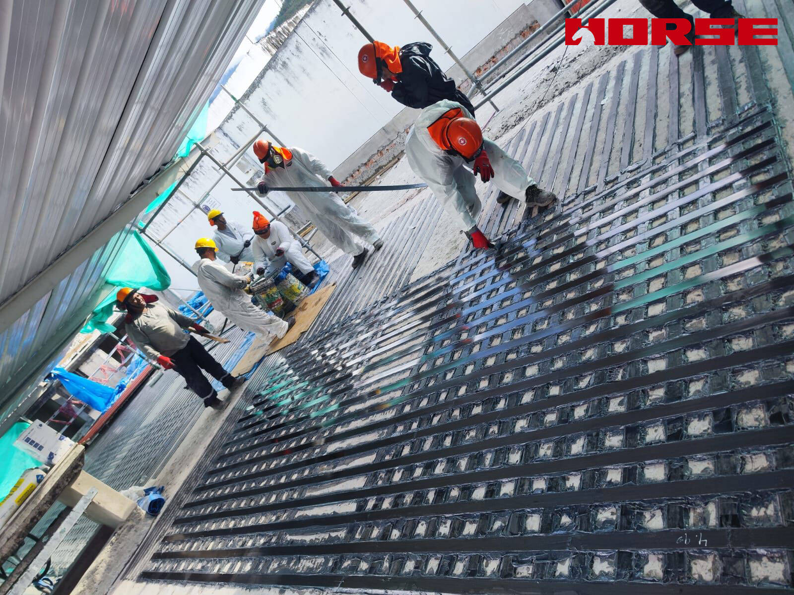 Carbon Fiber Reinforcement Of Different Concrete Components