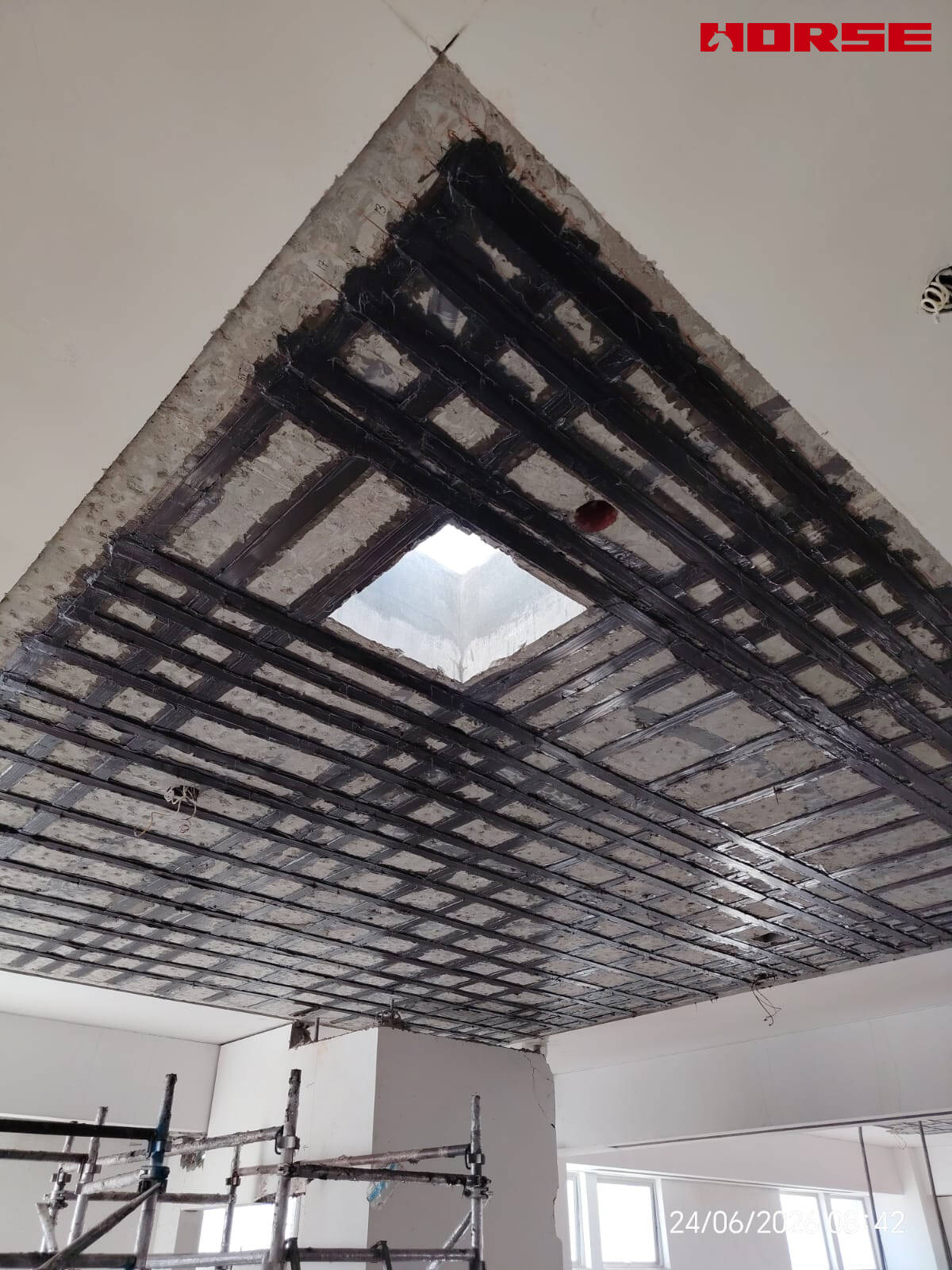 Carbon Fiber Plate Strengthening of RC Slabs with Openings Carbon Fiber Plate Strengthening of RC Slabs with Openings