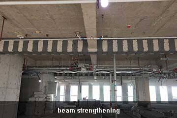 bonding steel plate to concrete